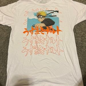 (ONLY WORN ONCE) ADULT MEDIUM NARUTO GRAPHIC TEE